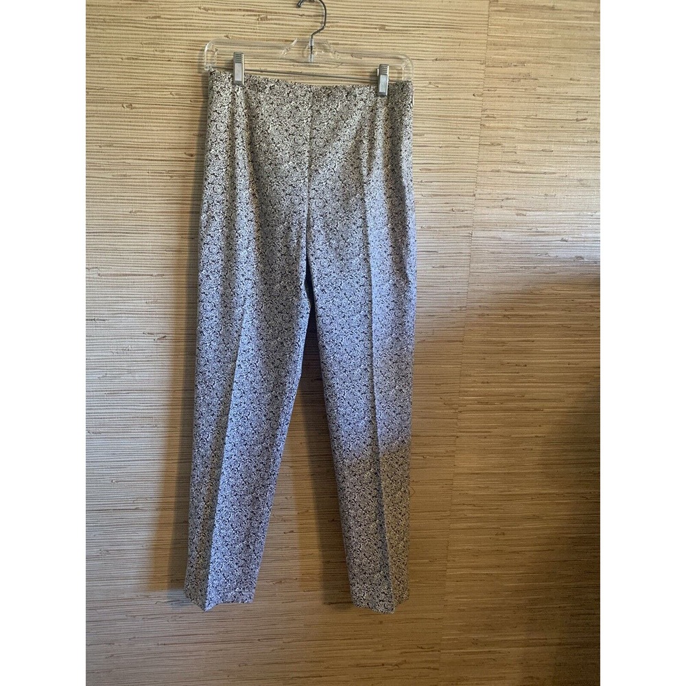 Ann Taylor Pants, Size 6, Tiny Brown Floral Pattern